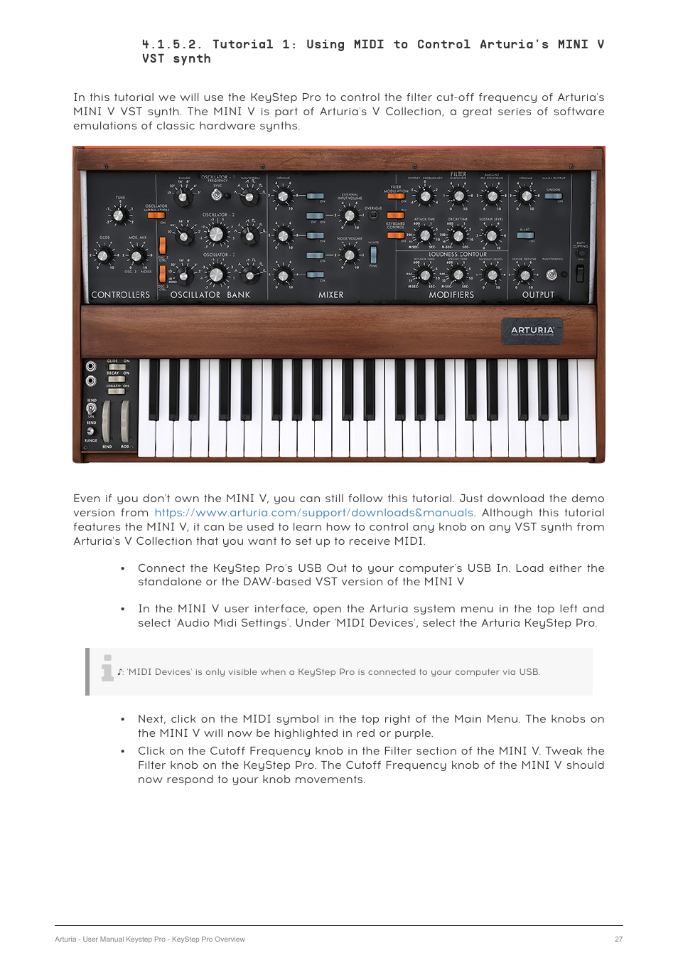 Arturia KeyStep Pro Keyboard with Advanced Sequencer and Arpeggiator User Manual | Page 33 / 186