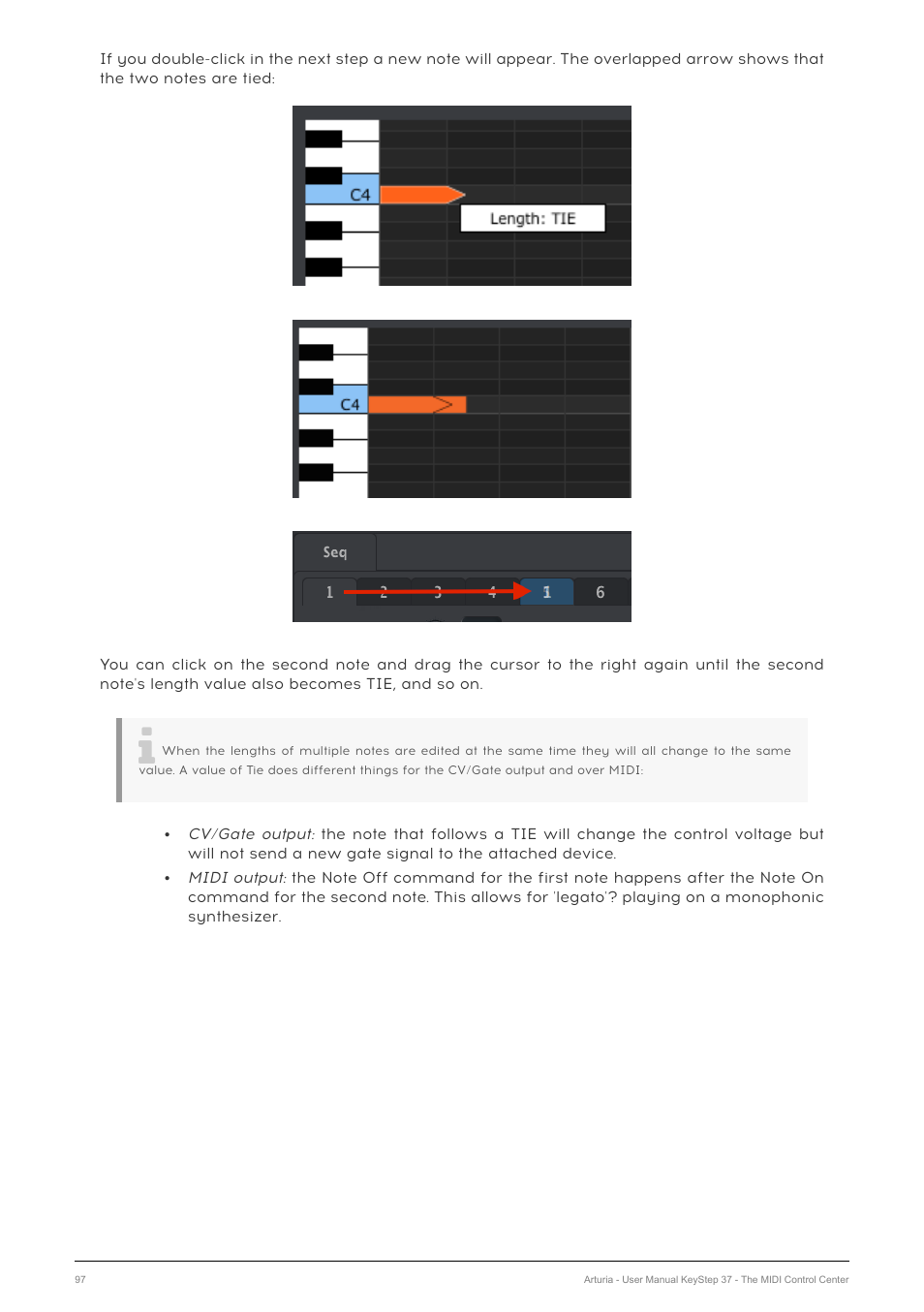 Arturia KeyStep 37 MIDI Keyboard Controller and Sequencer User Manual | Page 102 / 119