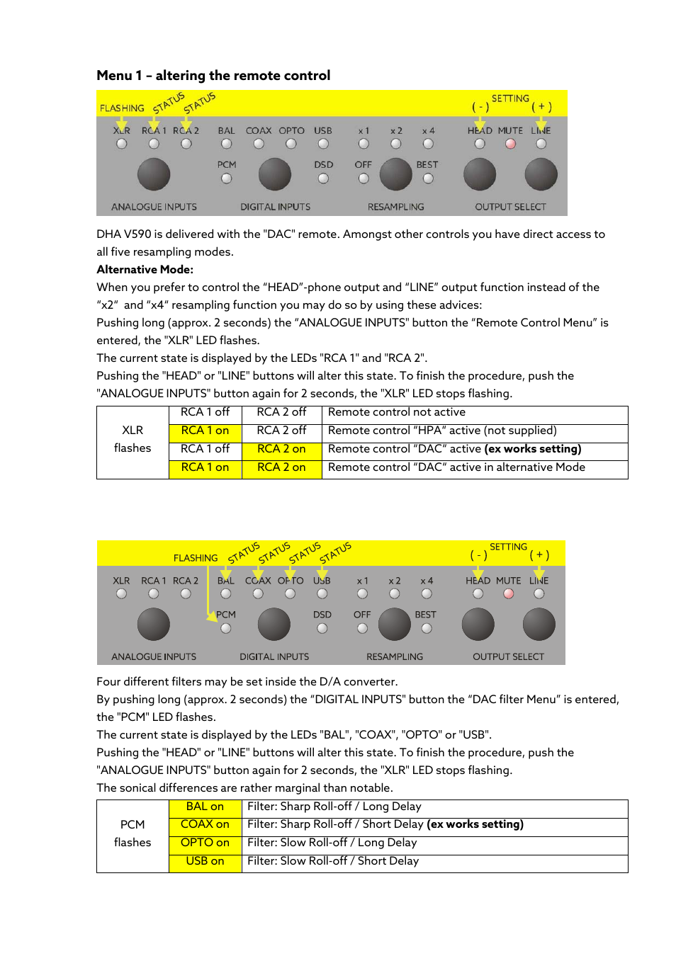 Violectric DHA V590² Pro Headphone Amplifier, Preamp, and DAC User Manual | Page 23 / 66