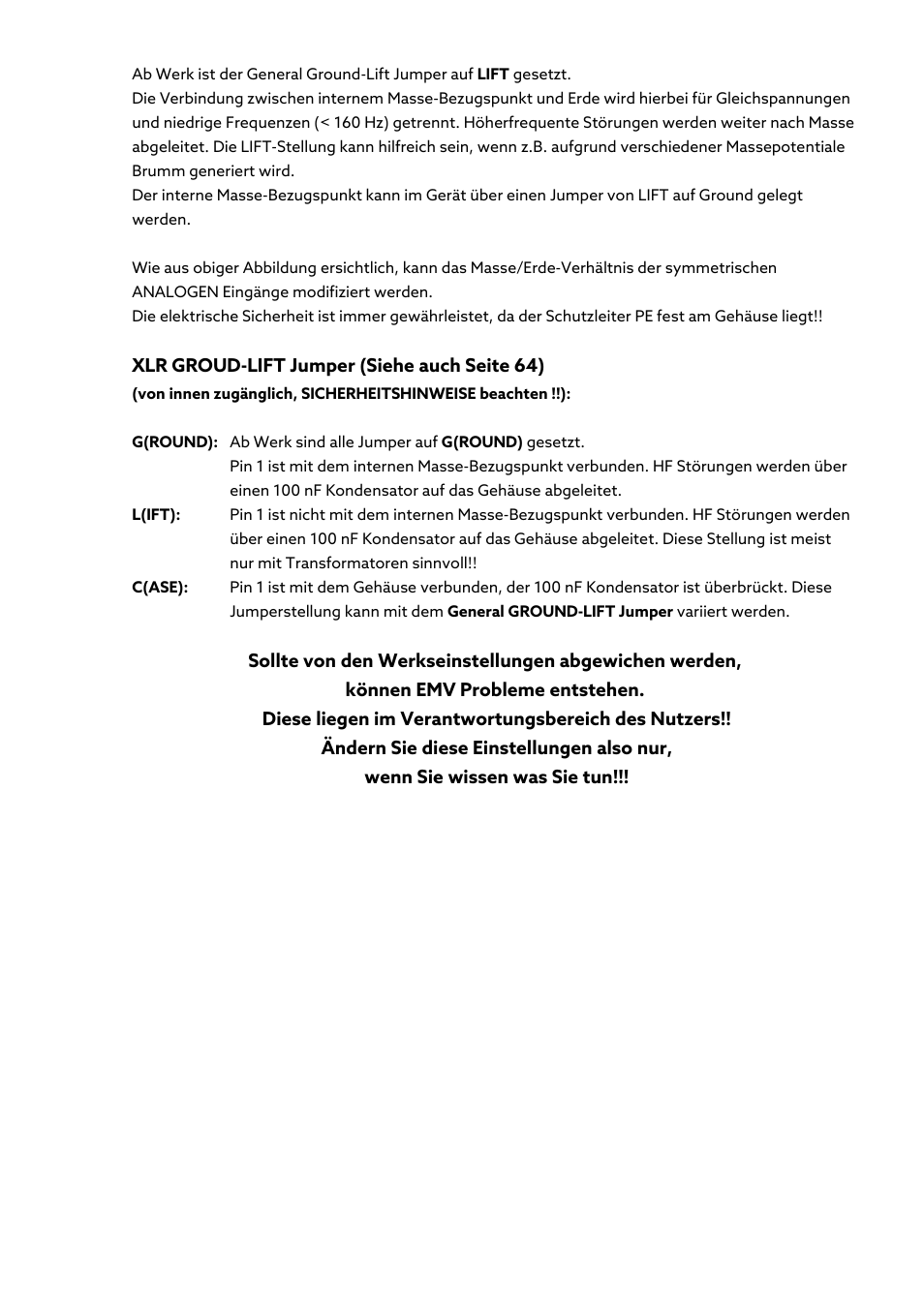 Violectric DHA V590² Pro Headphone Amplifier, Preamp, and DAC User Manual | Page 39 / 66