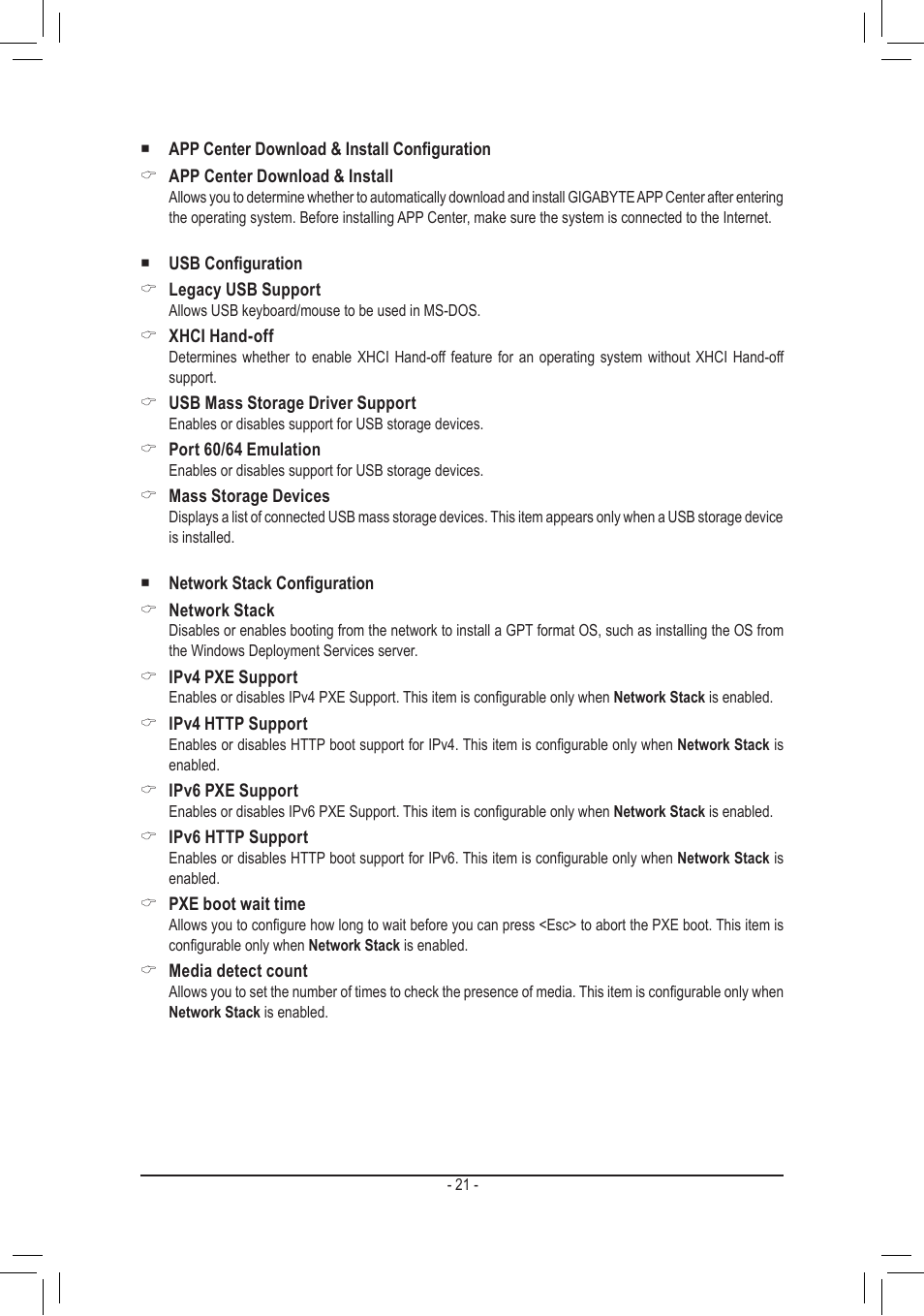 GIGABYTE Z690 AORUS ELITE AX DDR5 LGA 1700 ATX Motherboard User Manual | Page 21 / 29