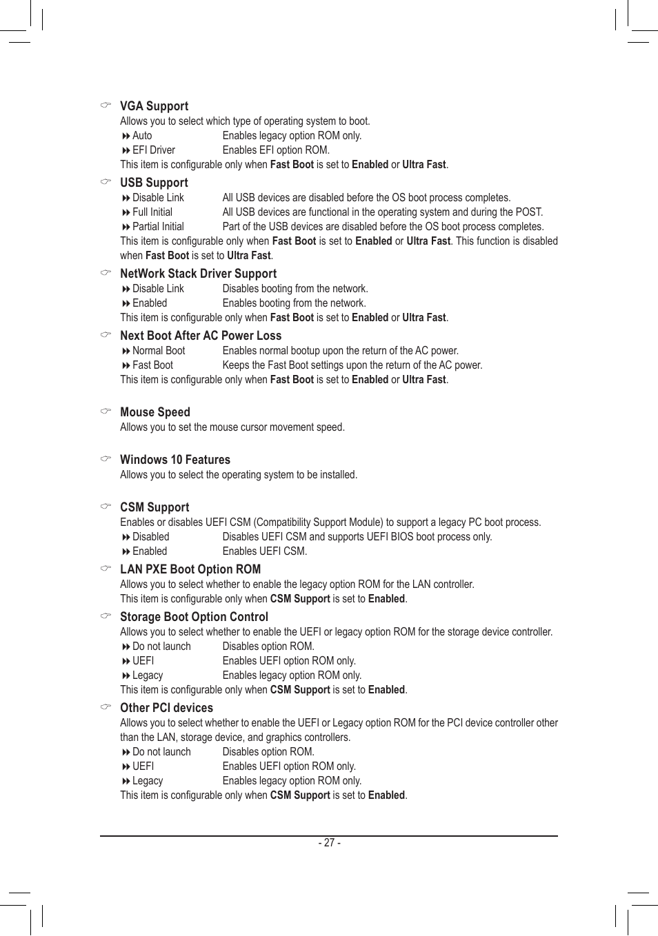 GIGABYTE Z690 AORUS ELITE AX DDR5 LGA 1700 ATX Motherboard User Manual | Page 27 / 29