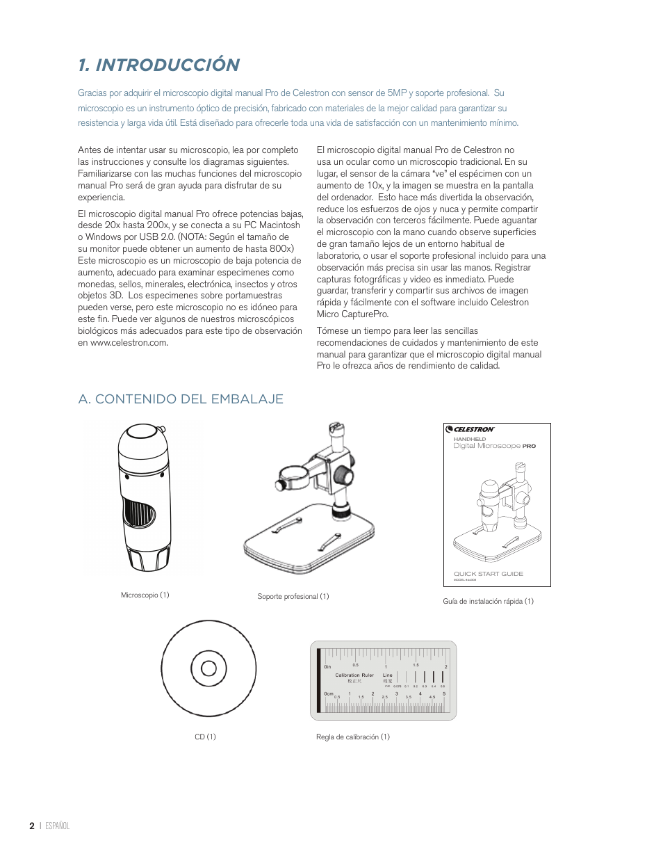 Celestron Handheld Digital Microscope Pro (Gray) User Manual | Page 28 / 65