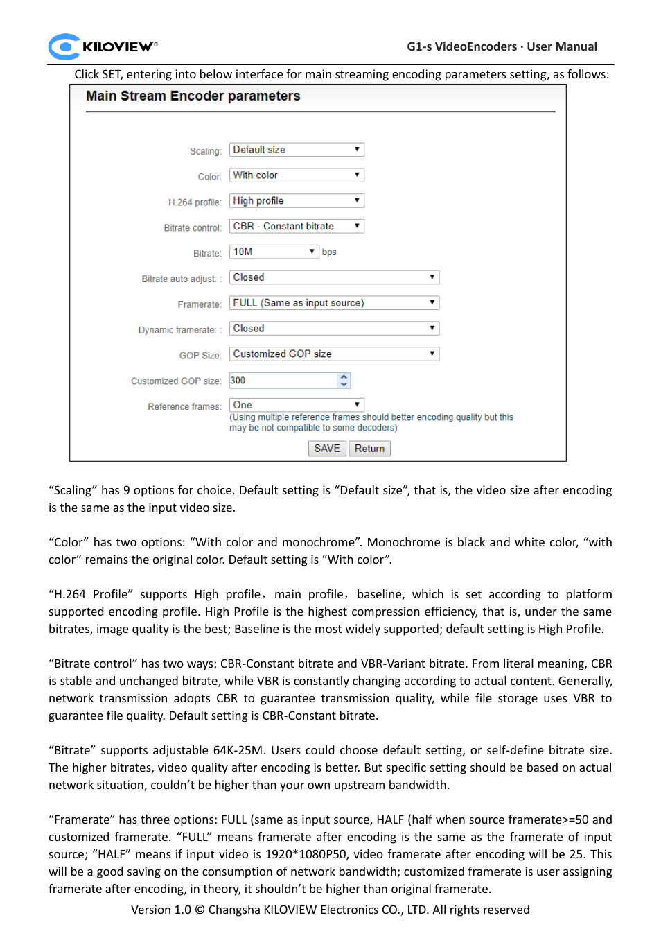 Kiloview 3G-SDI to H.264 Wireless Video Encoder User Manual | Page 27 / 50