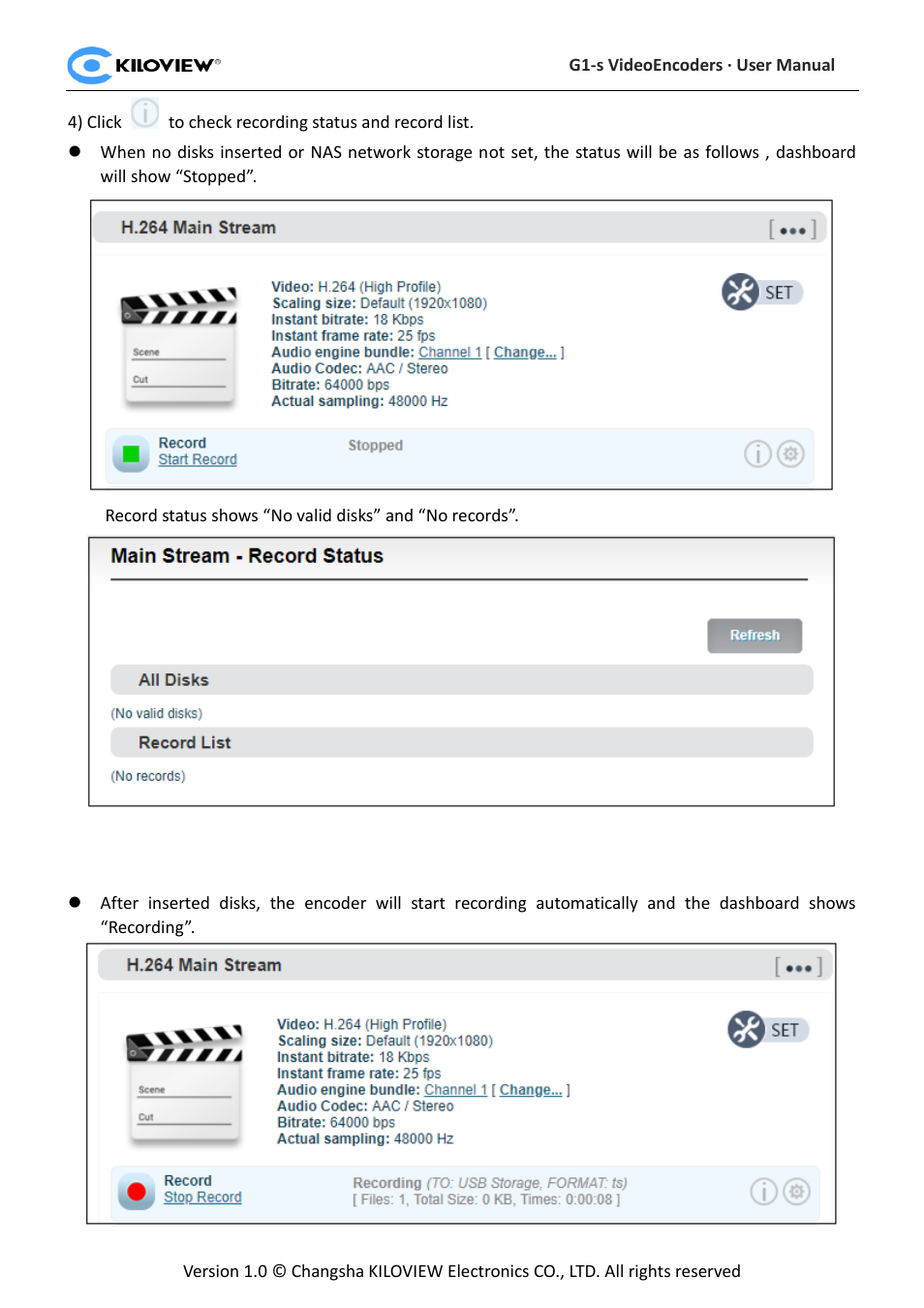 Kiloview 3G-SDI to H.264 Wireless Video Encoder User Manual | Page 39 / 50