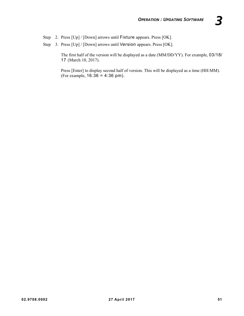 VARI-LITE VL6000 Beam User Manual | Page 69 / 103