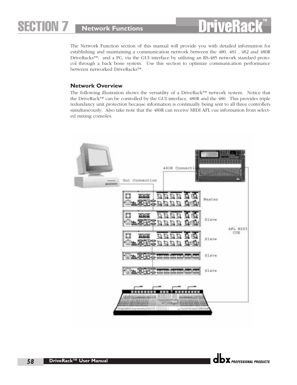 Driverack | dbx Pro 480 User Manual | Page 67 / 117