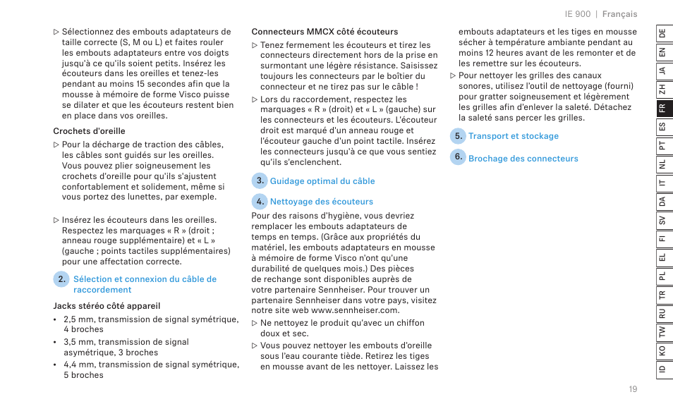 Sennheiser IE 900 In-Ear Headphones User Manual | Page 23 / 86