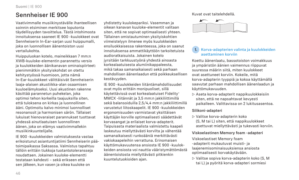 Sennheiser ie 900 | Sennheiser IE 900 In-Ear Headphones User Manual | Page 50 / 86