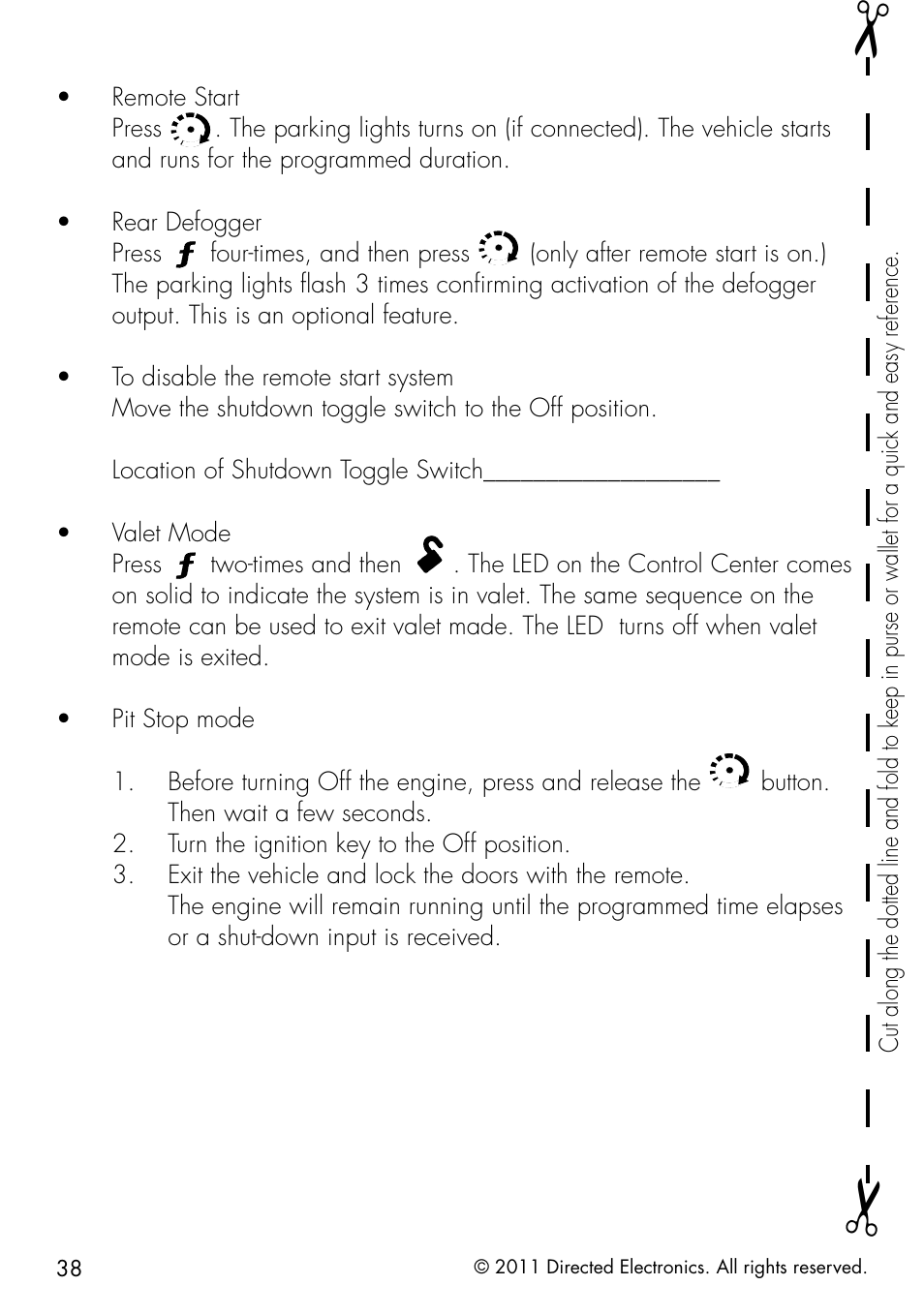 Directed Electronics 1.3X User Manual | Page 46 / 52