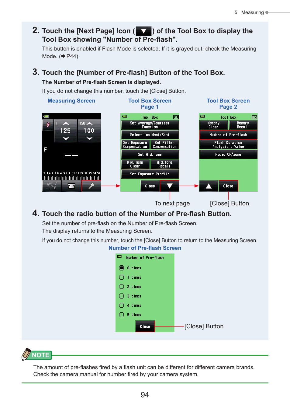 Sekonic Speedmaster L-858D-U Light Meter User Manual | Page 108 / 223