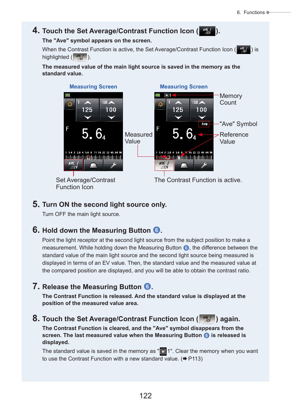 Sekonic Speedmaster L-858D-U Light Meter User Manual | Page 136 / 223