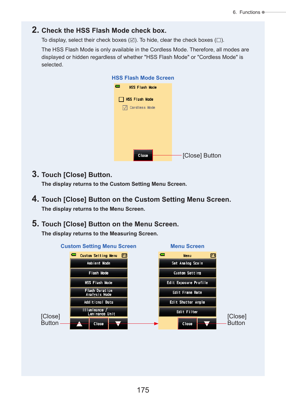 Sekonic Speedmaster L-858D-U Light Meter User Manual | Page 189 / 223