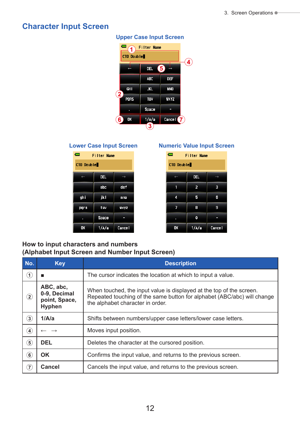 Character input screen | Sekonic Speedmaster L-858D-U Light Meter User Manual | Page 26 / 223