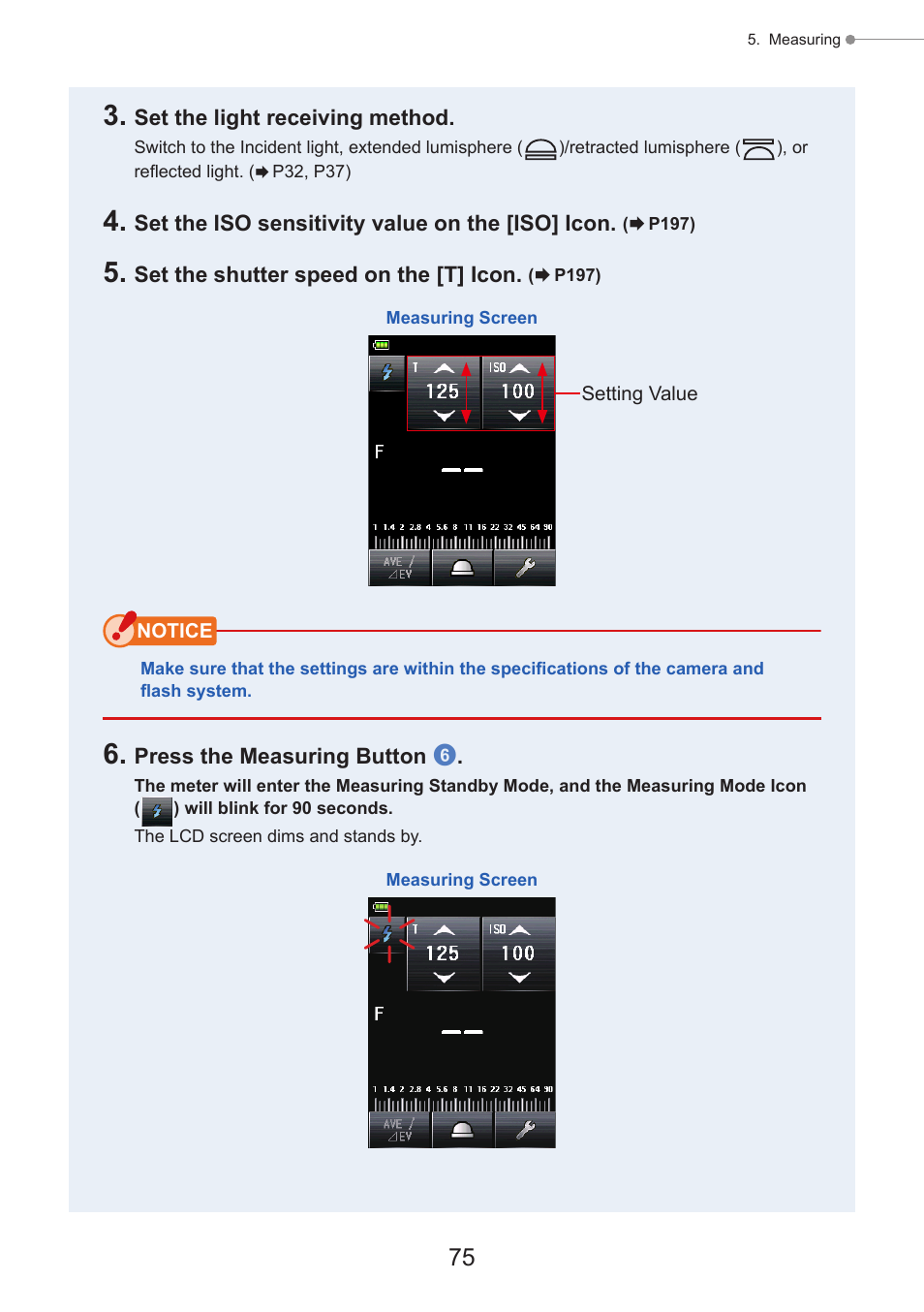 Sekonic Speedmaster L-858D-U Light Meter User Manual | Page 89 / 223
