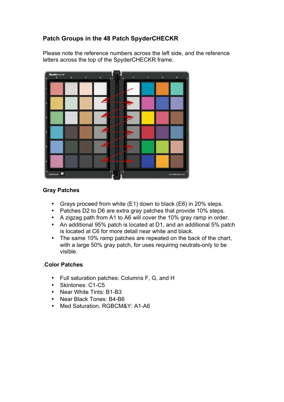 Datacolor SpyderCHECKR Color Chand Calibration Tool for Digital Cameras User Manual | Page 10 / 30