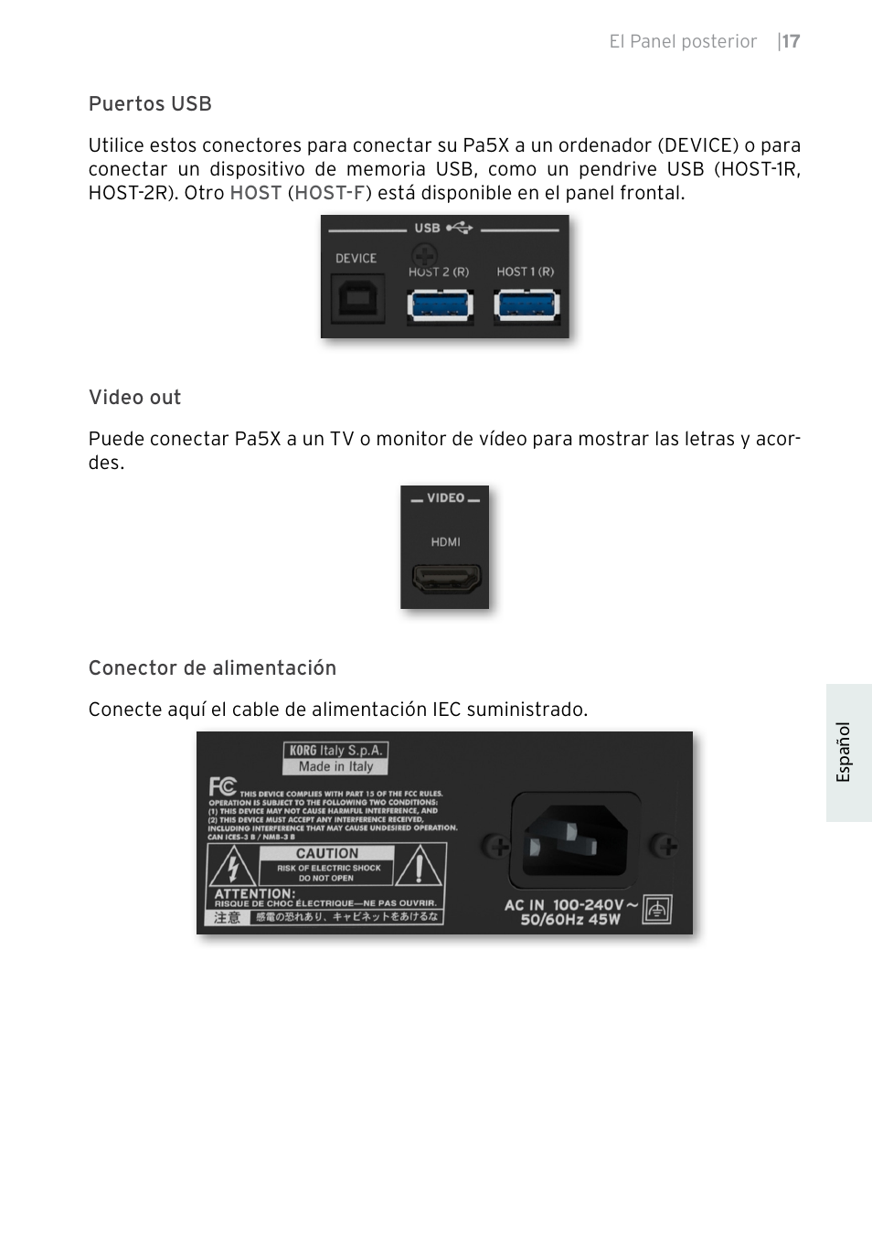 KORG Pa5X-88 88-Key Arranger Keyboard User Manual | Page 171 / 232
