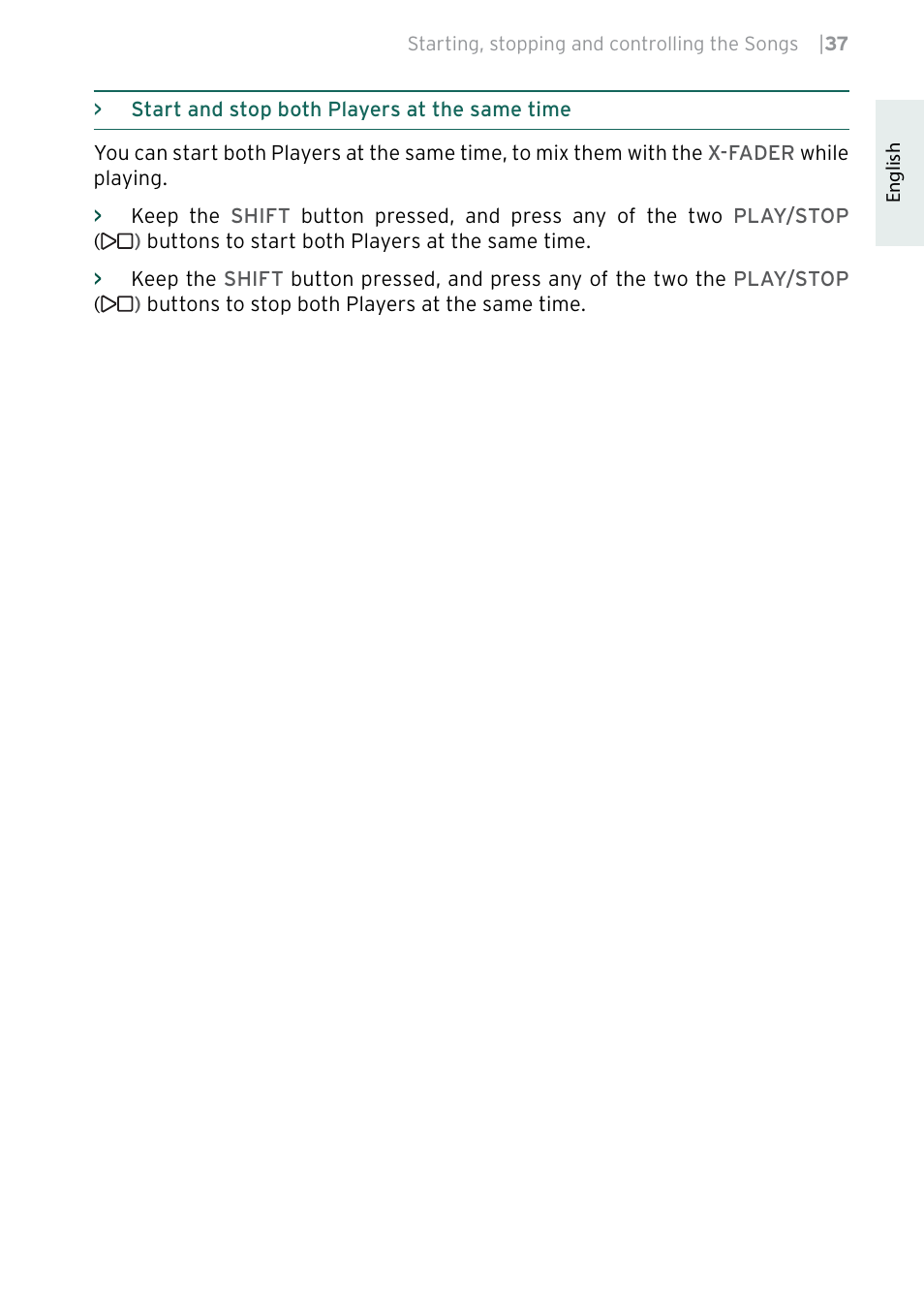 KORG Pa5X-88 88-Key Arranger Keyboard User Manual | Page 39 / 232