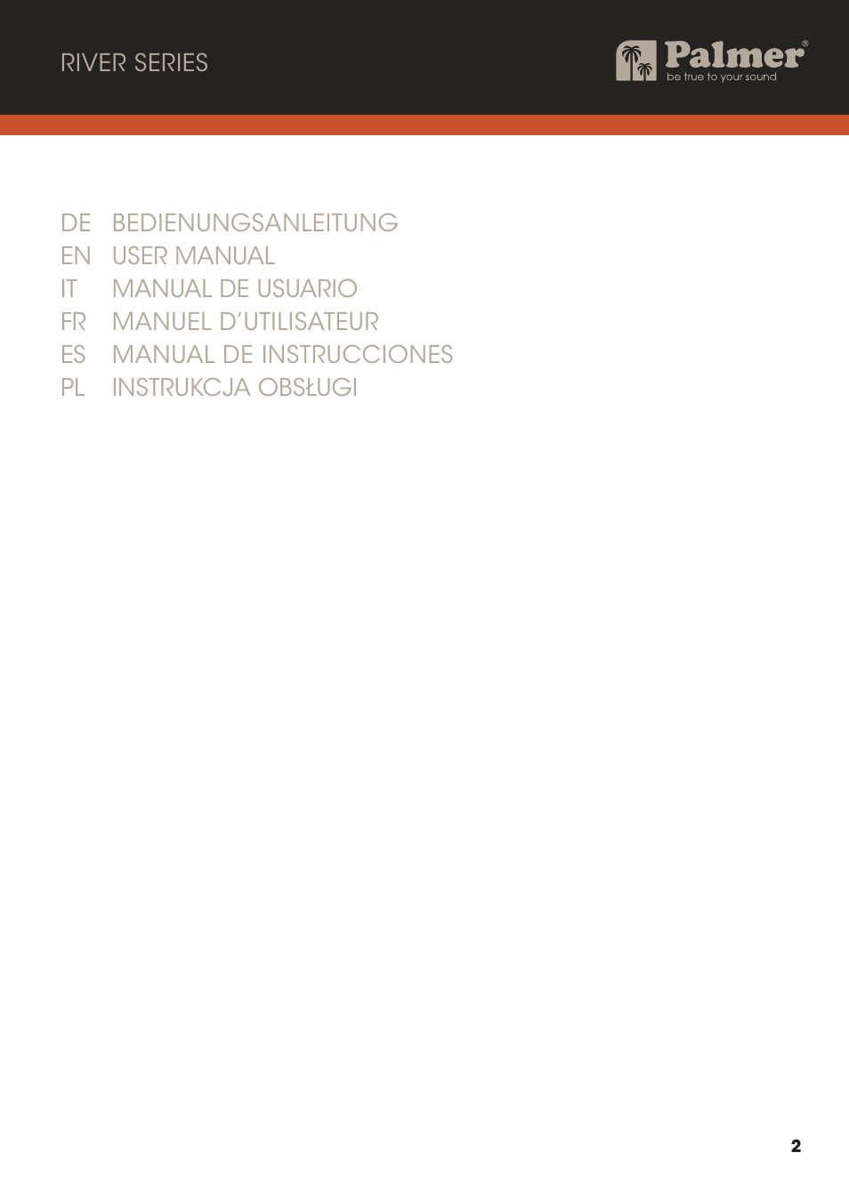 Palmer Trave Passive Re-Amplification Box User Manual | Page 2 / 43