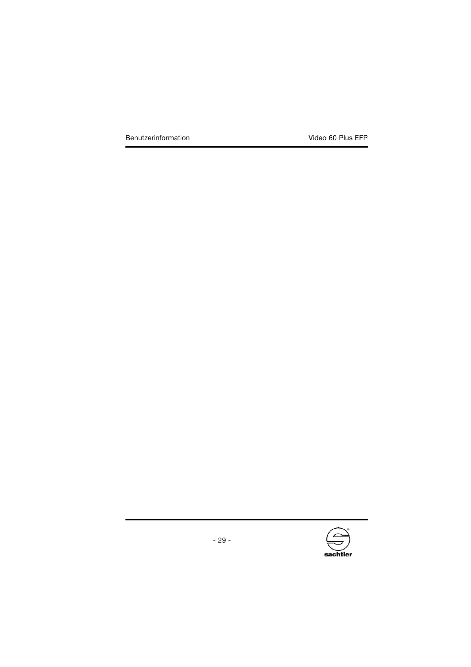 Sachtler Video 60 Plus EFP Fluid Head (150mm Ball Base) - Supports 35-145 lbs User Manual | Page 35 / 36