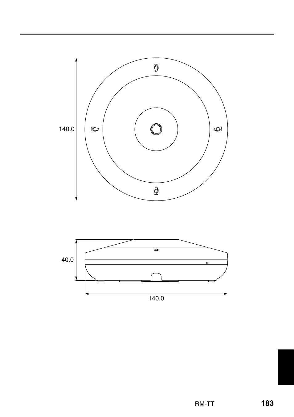 Yamaha ADECIA RM-TT Wired Tabletop Array Microphone (Black) User Manual | Page 183 / 184