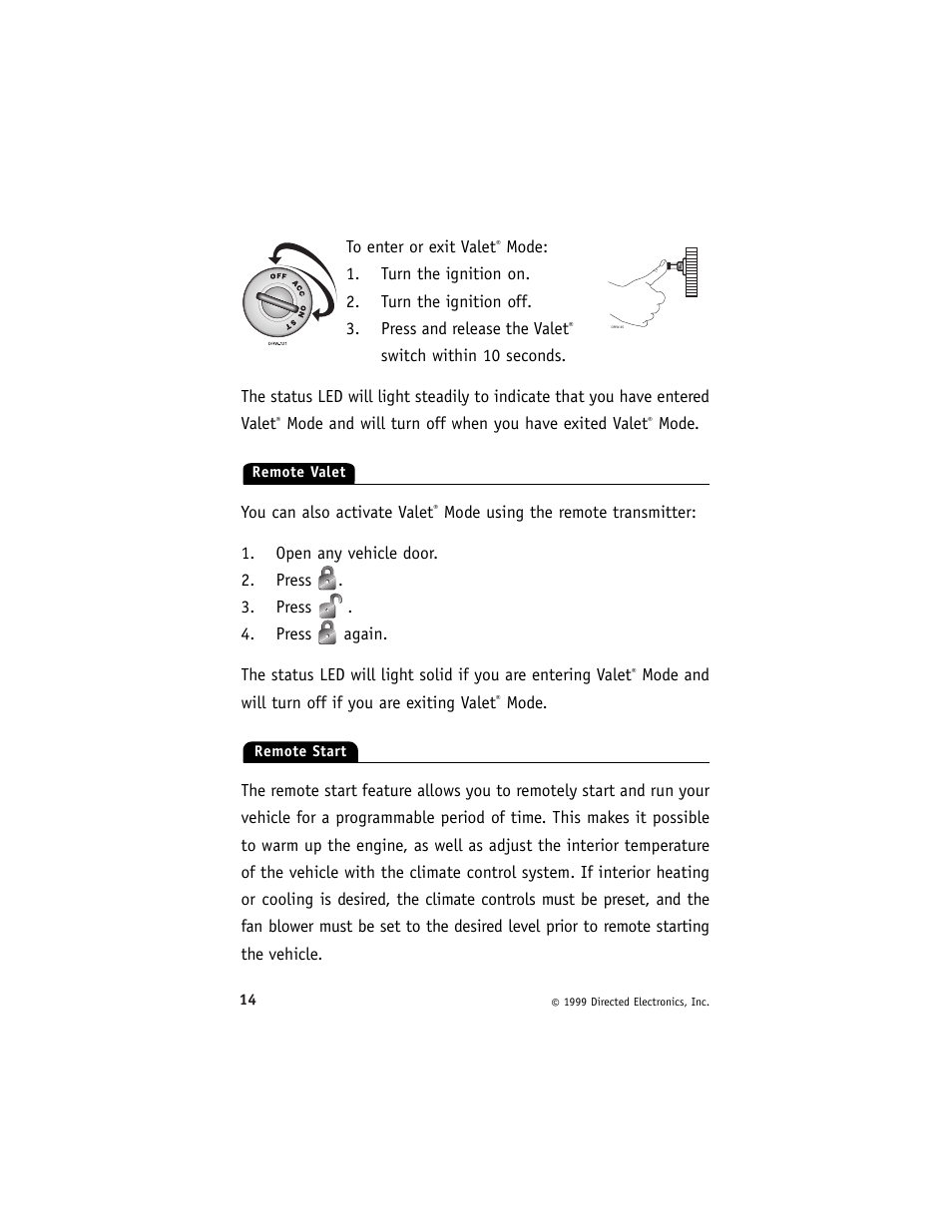 Directed Electronics ESP 540 User Manual | Page 15 / 37