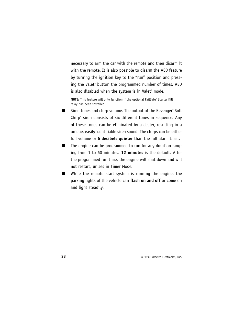 Directed Electronics ESP 540 User Manual | Page 29 / 37