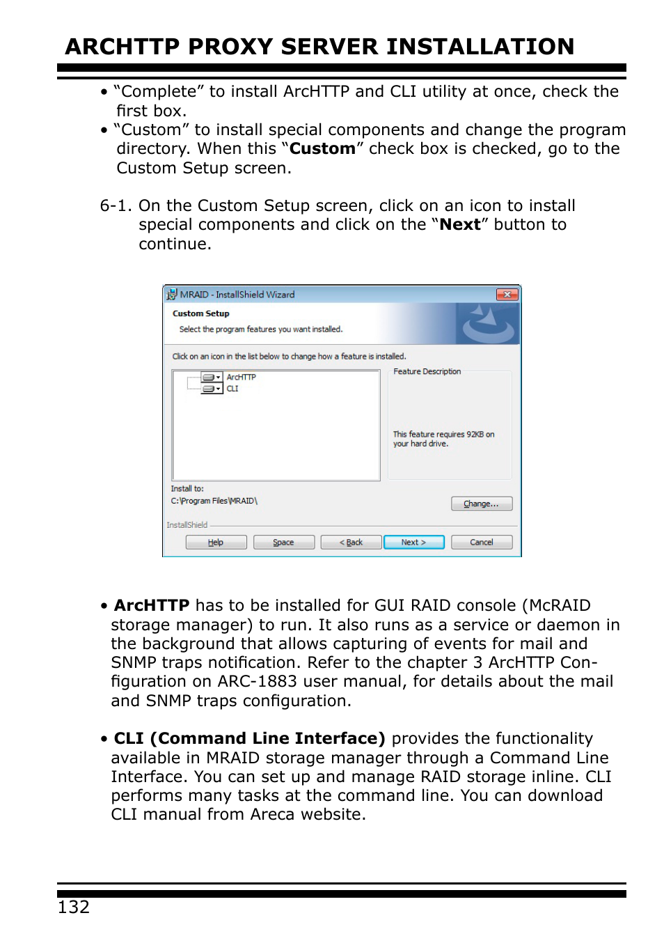 Areca 24/4 Internal/External Port Pcie 3.0 12 Gb/s SAS/SATA Raid Controller 2Gb Cache User Manual | Page 132 / 264