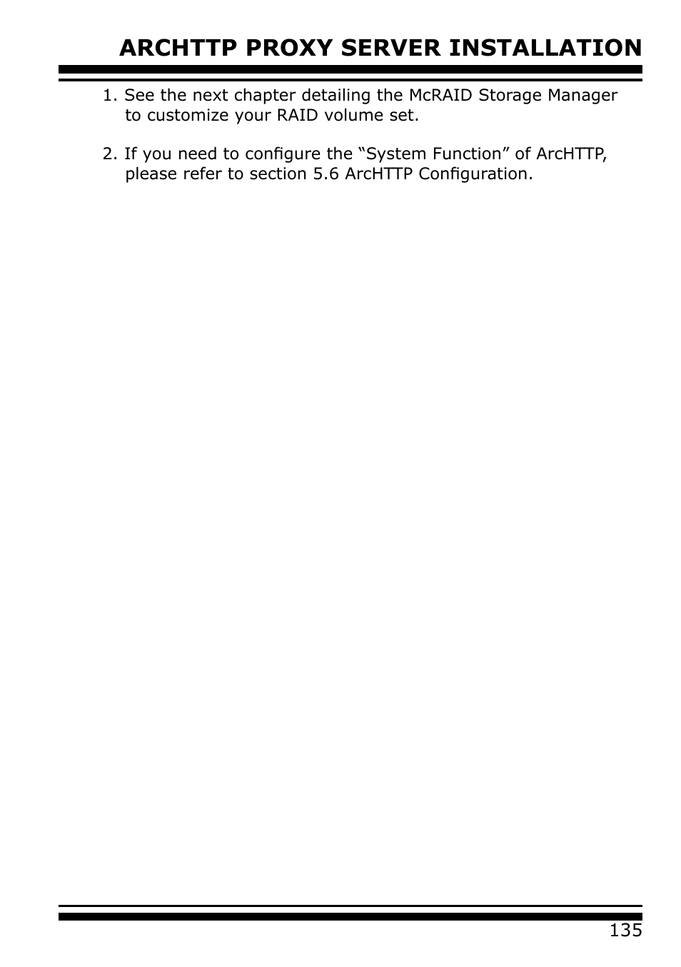 Areca 24/4 Internal/External Port Pcie 3.0 12 Gb/s SAS/SATA Raid Controller 2Gb Cache User Manual | Page 135 / 264