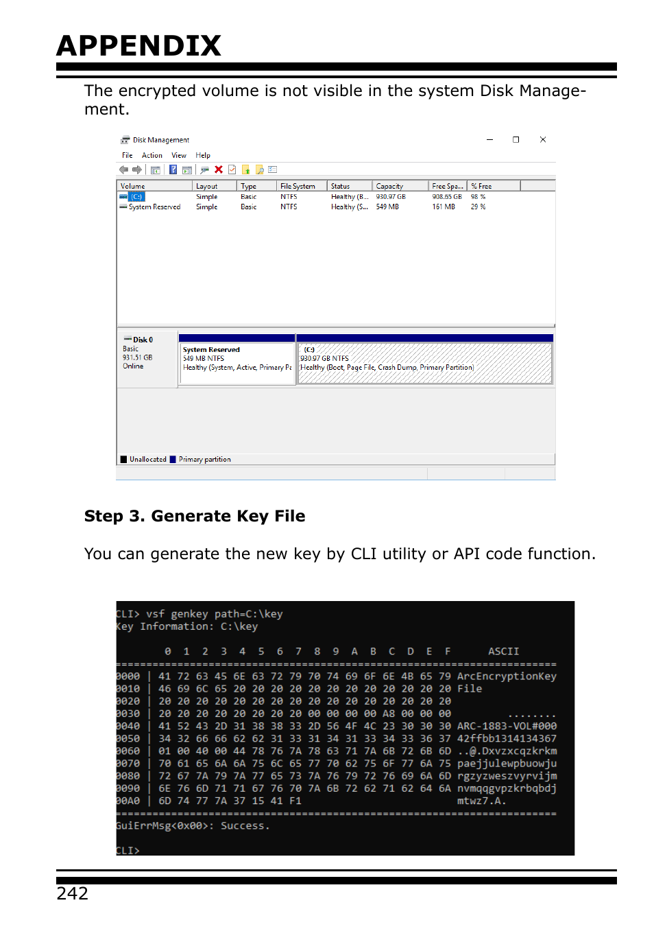 Appendix | Areca 24/4 Internal/External Port Pcie 3.0 12 Gb/s SAS/SATA Raid Controller 2Gb Cache User Manual | Page 242 / 264