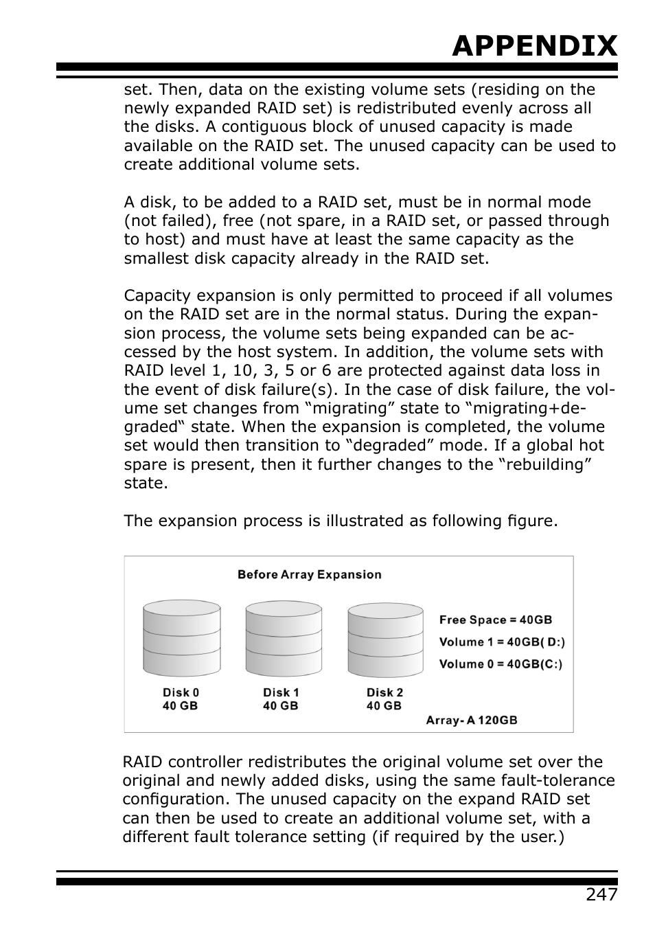 Appendix | Areca 24/4 Internal/External Port Pcie 3.0 12 Gb/s SAS/SATA Raid Controller 2Gb Cache User Manual | Page 247 / 264
