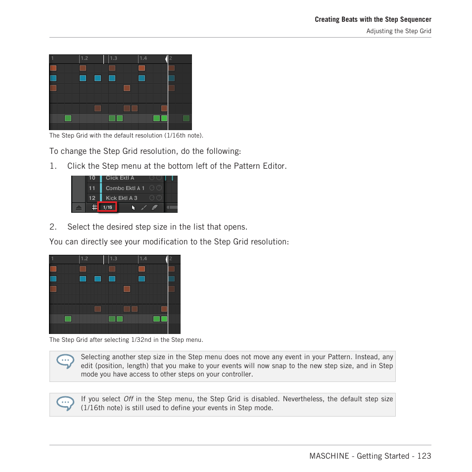 Native Instruments MASCHINE MK3 Groove Production Studio (Black) User Manual | Page 123 / 209
