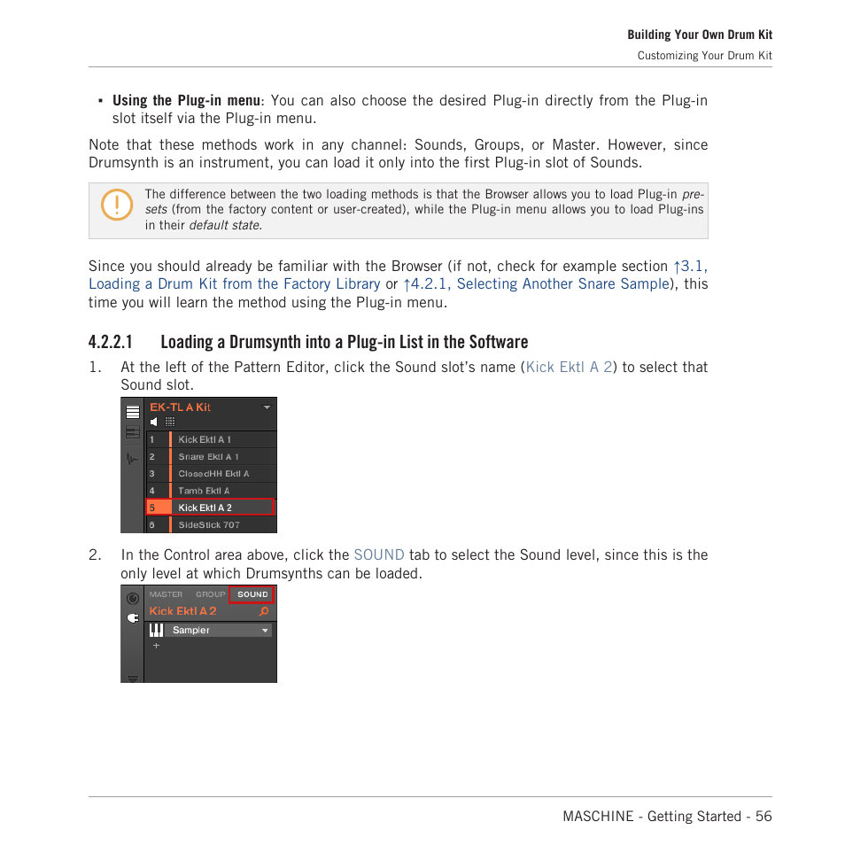 Native Instruments MASCHINE MK3 Groove Production Studio (Black) User Manual | Page 56 / 209