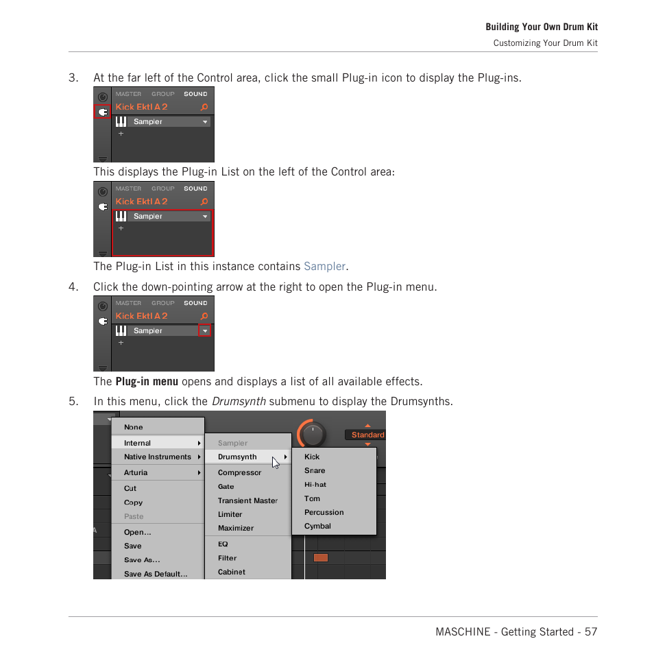 Native Instruments MASCHINE MK3 Groove Production Studio (Black) User Manual | Page 57 / 209