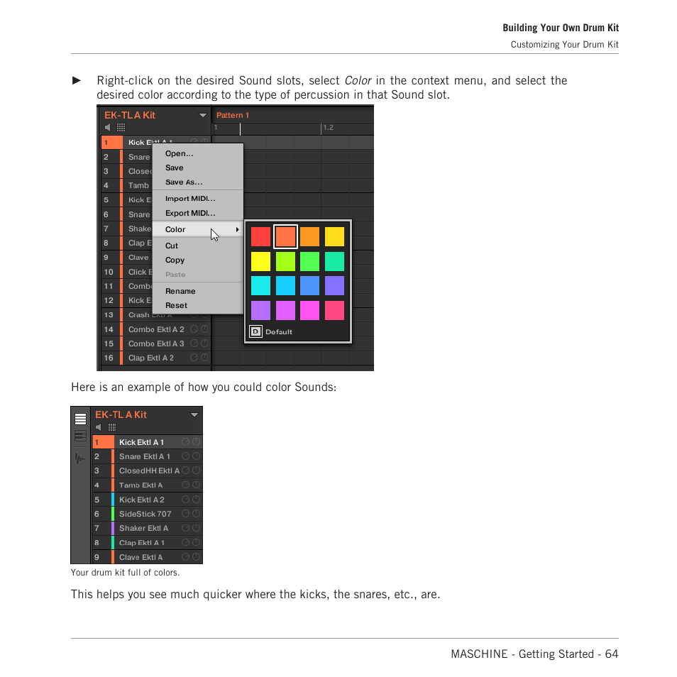 Native Instruments MASCHINE MK3 Groove Production Studio (Black) User Manual | Page 64 / 209