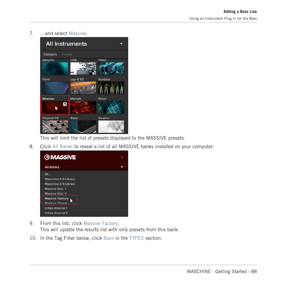 Native Instruments MASCHINE MK3 Groove Production Studio (Black) User Manual | Page 88 / 209