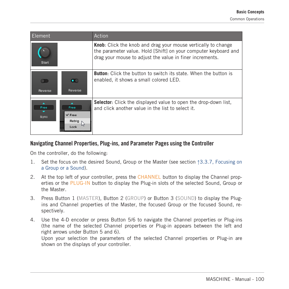 Native Instruments MASCHINE MK3 Groove Production Studio (Black) User Manual | Page 100 / 976