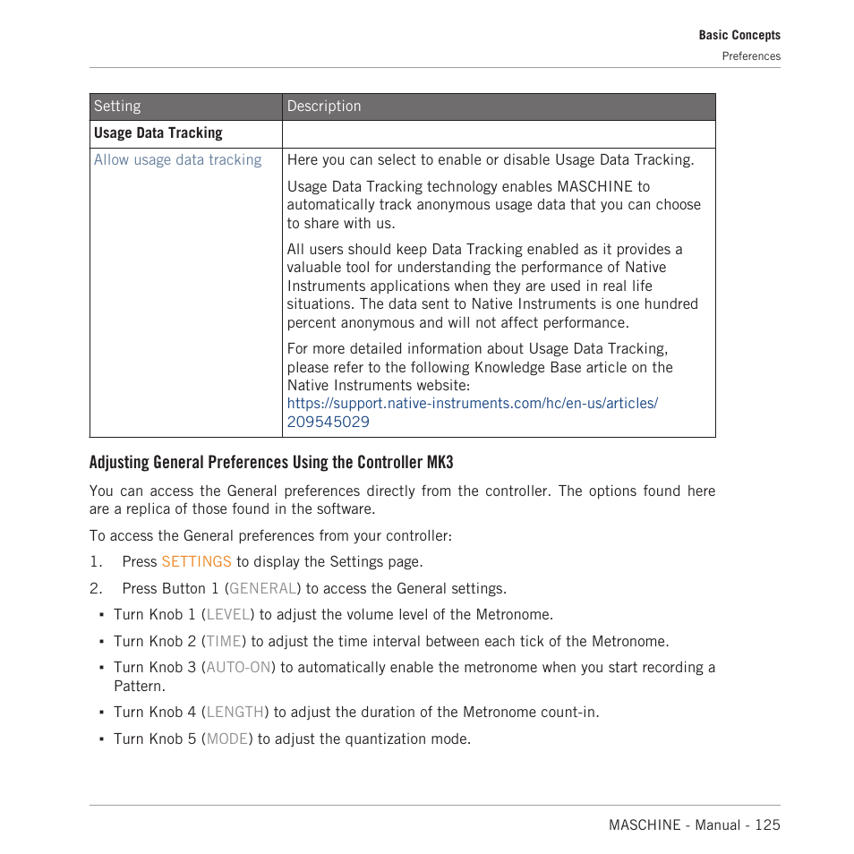 Native Instruments MASCHINE MK3 Groove Production Studio (Black) User Manual | Page 125 / 976