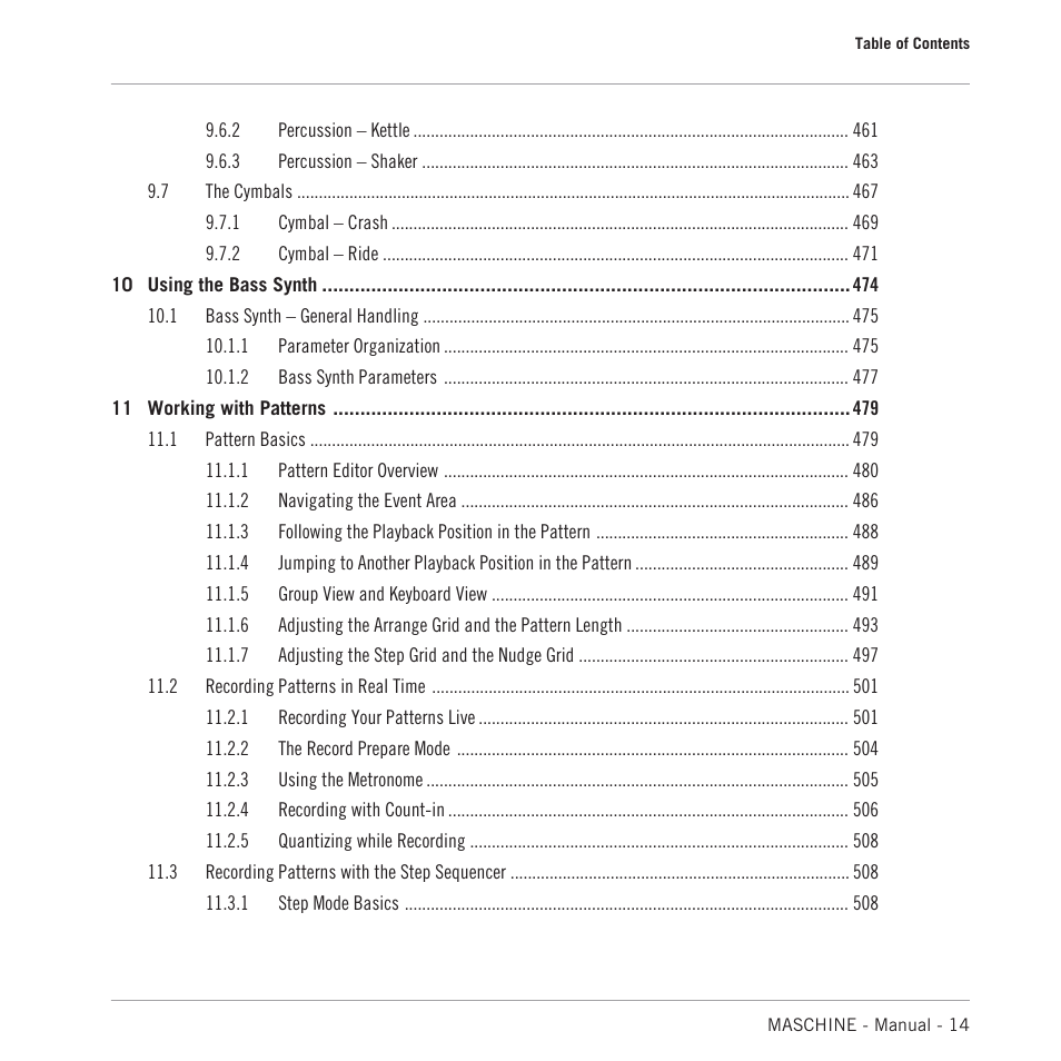 Native Instruments MASCHINE MK3 Groove Production Studio (Black) User Manual | Page 14 / 976