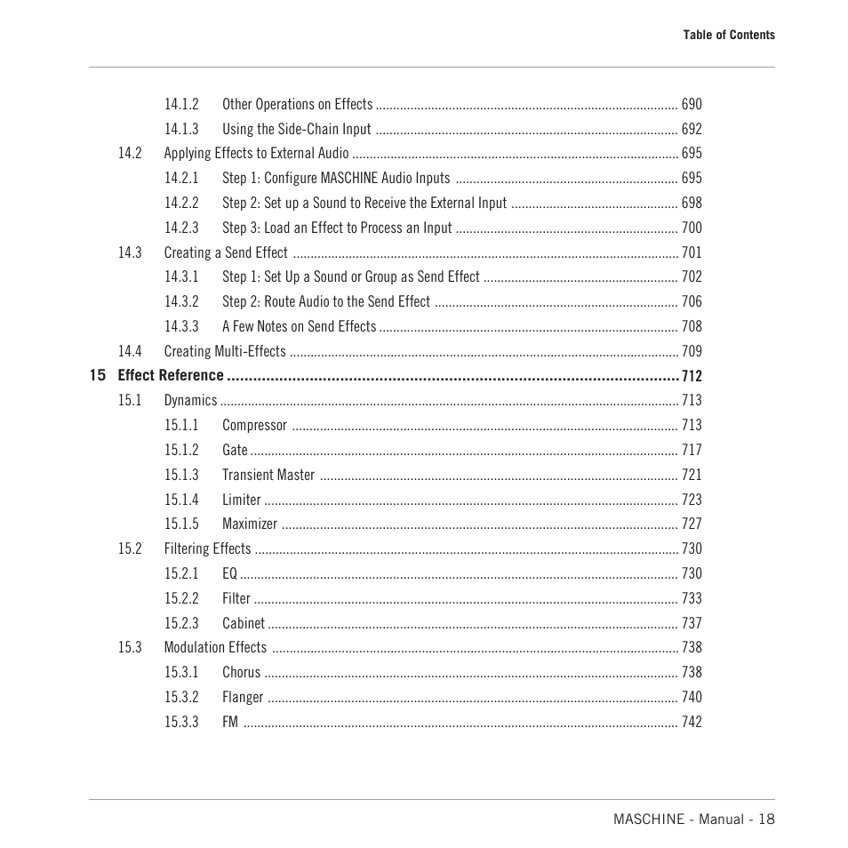 Native Instruments MASCHINE MK3 Groove Production Studio (Black) User Manual | Page 18 / 976