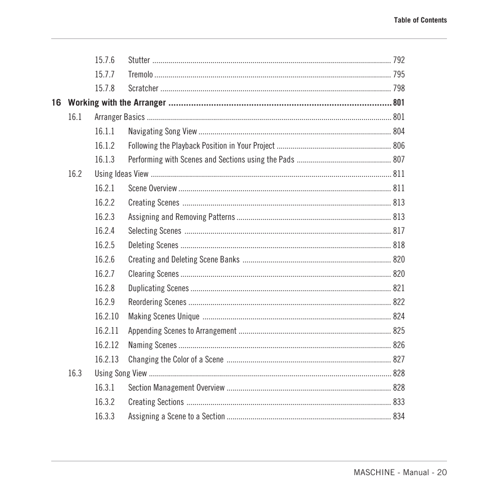 Native Instruments MASCHINE MK3 Groove Production Studio (Black) User Manual | Page 20 / 976