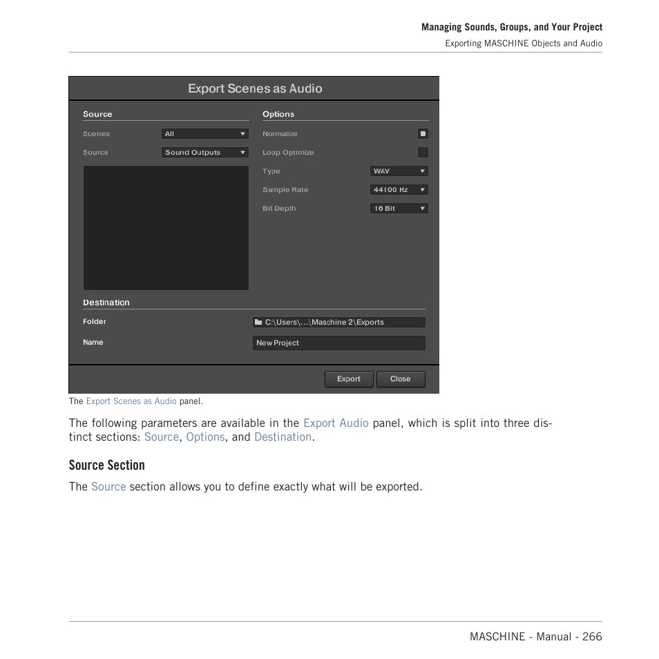 Native Instruments MASCHINE MK3 Groove Production Studio (Black) User Manual | Page 266 / 976