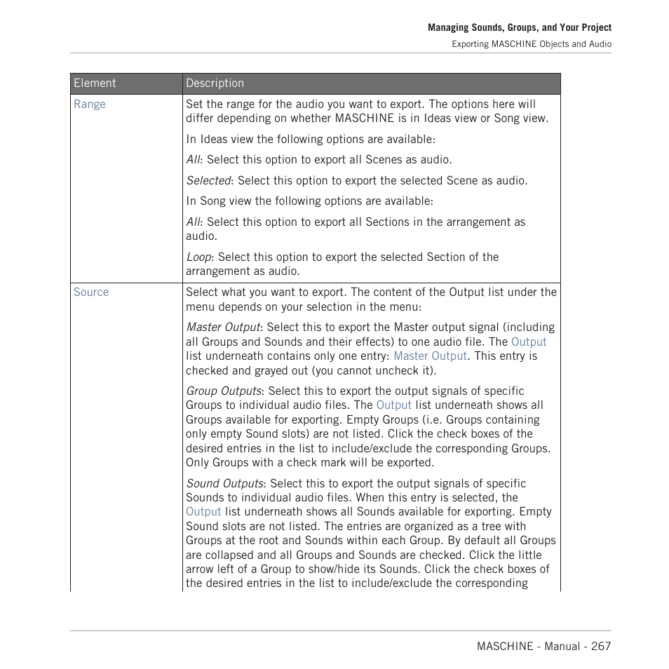 Native Instruments MASCHINE MK3 Groove Production Studio (Black) User Manual | Page 267 / 976