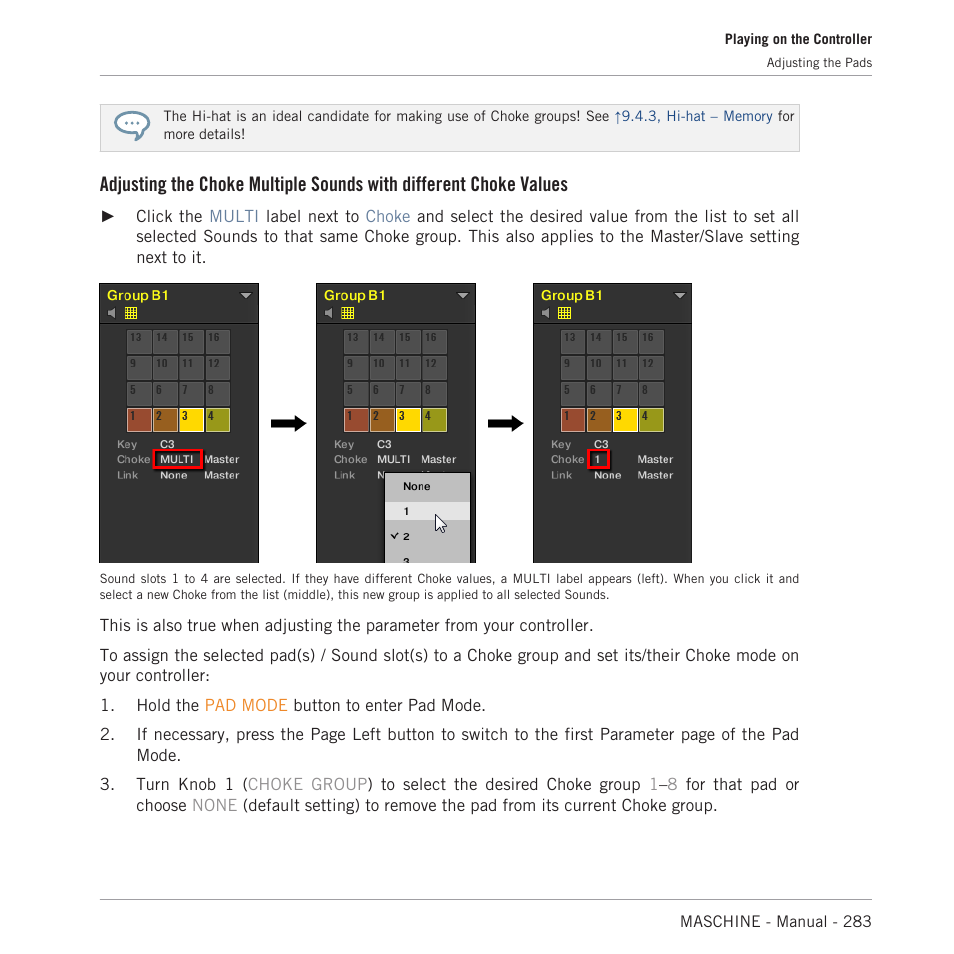 Native Instruments MASCHINE MK3 Groove Production Studio (Black) User Manual | Page 283 / 976