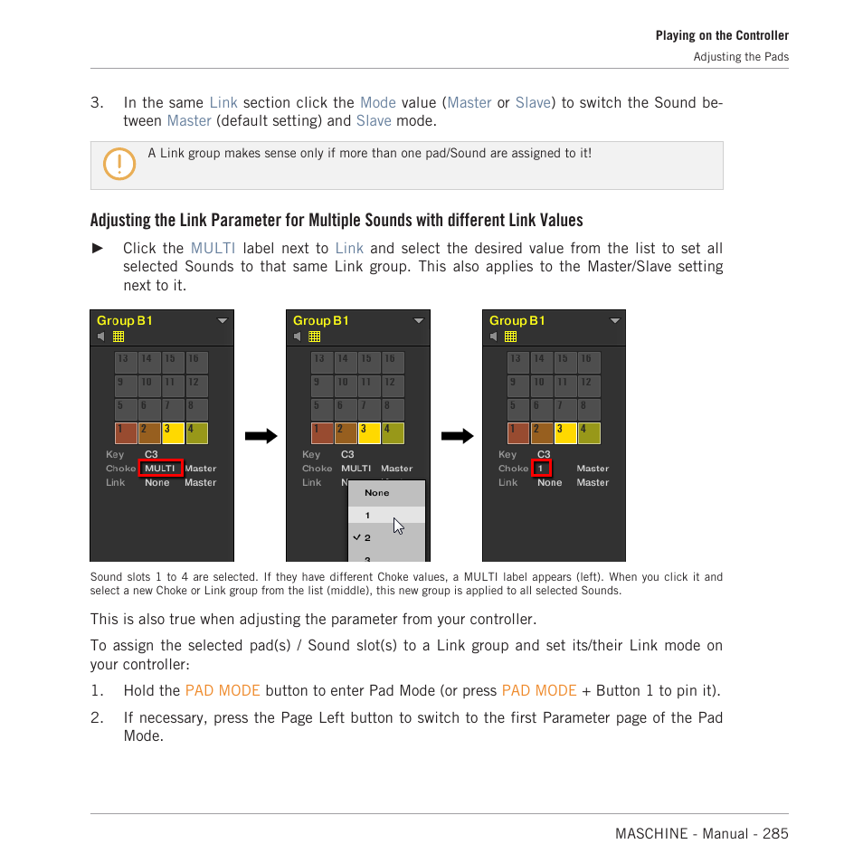 Native Instruments MASCHINE MK3 Groove Production Studio (Black) User Manual | Page 285 / 976