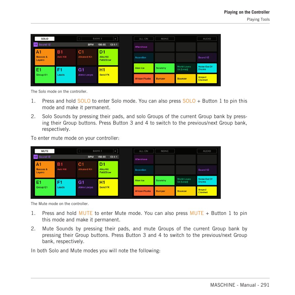 Native Instruments MASCHINE MK3 Groove Production Studio (Black) User Manual | Page 291 / 976