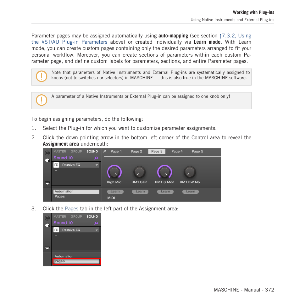 Native Instruments MASCHINE MK3 Groove Production Studio (Black) User Manual | Page 372 / 976