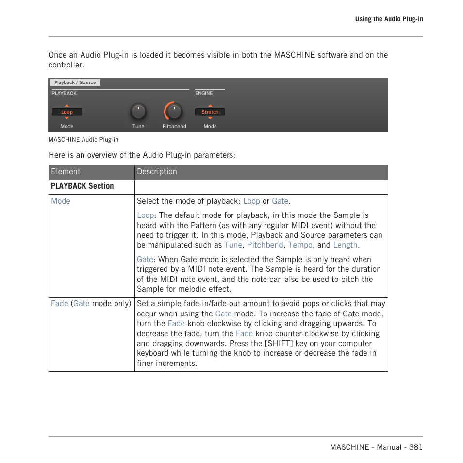 Native Instruments MASCHINE MK3 Groove Production Studio (Black) User Manual | Page 381 / 976