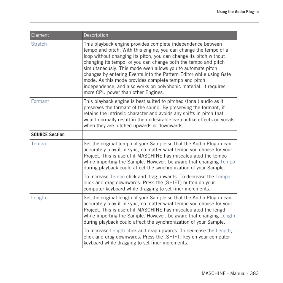 Native Instruments MASCHINE MK3 Groove Production Studio (Black) User Manual | Page 383 / 976