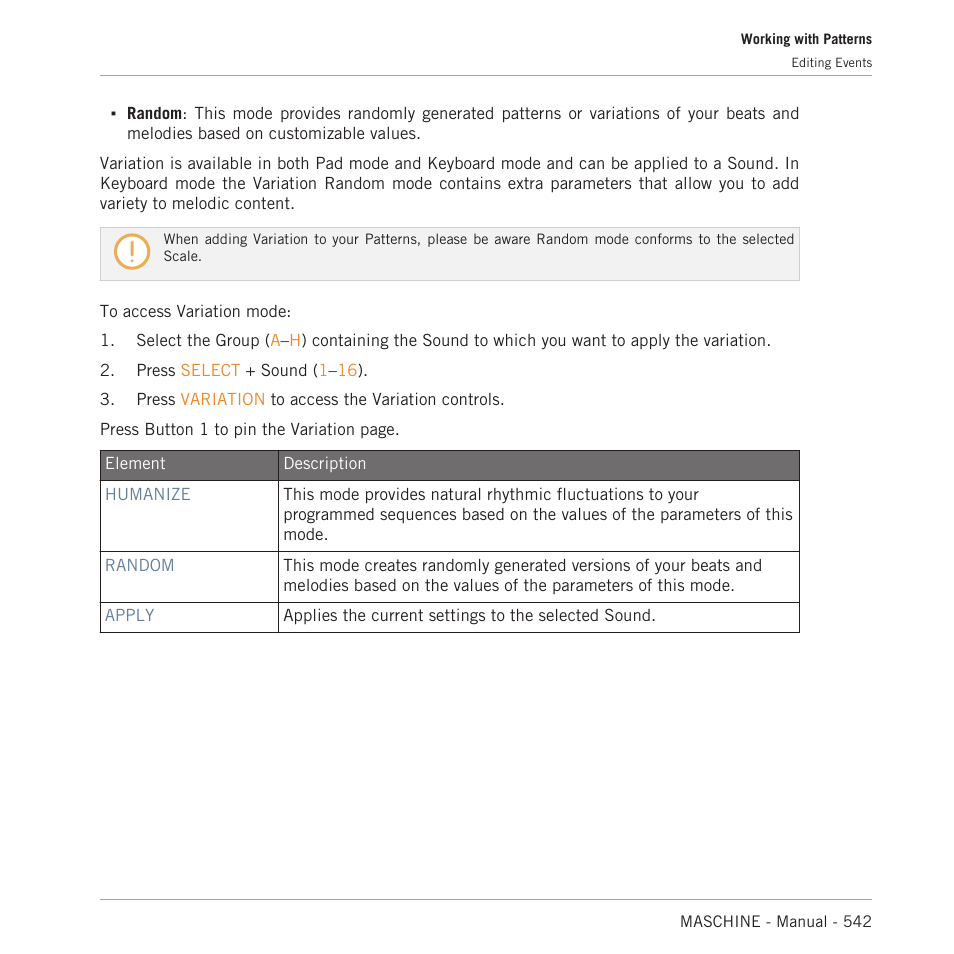 Native Instruments MASCHINE MK3 Groove Production Studio (Black) User Manual | Page 542 / 976